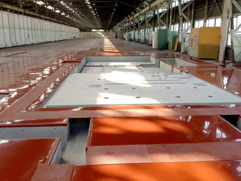 YKKAP第2工場押出機基礎・電気ピット新設工事